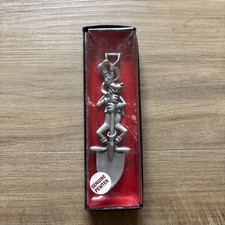 Vintage Walt Disney World Productions Genuine Pewter Goofy Souvenir Shovel Spoon picture