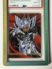 1993 Marvel Masterpieces SkyBox #34 Stryfe PSA 10 GEM MINT picture