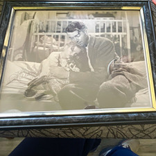 Framed Black & White Its a Wonderful Life, autograph picture