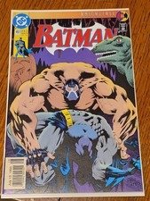 Batman 497 1993 Newsstand NM-M Knightfall 11 Bane Breaks Batman’s Back 9.6 / 9.8 picture