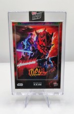 2026 Topps Now Star Wars Maul Shadow Lord: Maul Poster Art SHORT PRINT picture