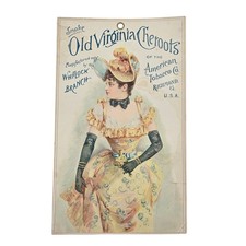 Smoke Old Virginia Cheroots American Tobacco Co. Hanging Card picture