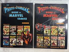 Photo-Journal Guides Marvel Comics Sets  A-Z  Gerber Books HC Lot Of 2 FREE MAIL picture