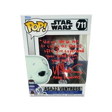 Nika Futterman Signed Funko Pop – Star Wars Asajj Ventress #711 (JSA COA) picture