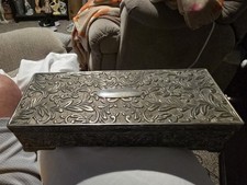 Vintage GODINGER silver plated jewelry box picture