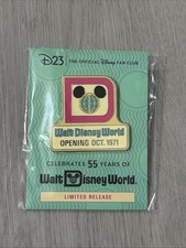 D23 Walt Disney World Opening Oct 1971 55th Anniversary Event Pin LR 2026 picture