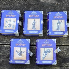 VINTAGE 2000 Hallmark Harry Potter Keepsake Ornaments COMPLETE SET - 5 NIB picture