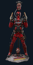 Deadpool (Special Edition) with BABY Deadpool, Dogpool, and Zombie Headpool 1:6 picture