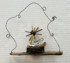 Sundance Catalog Hanging Wire Nativity Decorations Rustic Wood Hanging Christmas picture