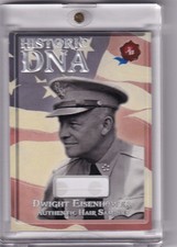 DWIGHT EISENHOWER PRESIDENT /57 HAIR STRAND STRAND DNA RELIC HISTORIC AUTOGRAPHS picture