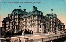 1916 Washington D.C. Old Executive Office Building Postcard Metrochrom picture