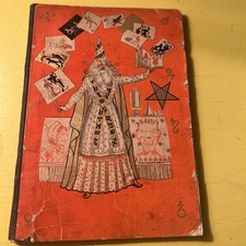 A rare antique 19th century magician’s Magic ‘Blow Book’ picture