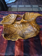 Hand Carved Wooden Burl Carving picture