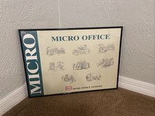 Original Vintage JESPER Int'l Danish Home Office Furniture Advertising Poster picture
