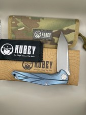 Kubey PeaceWalker Frame Lock Folding Knife, Titanium Handles KB252B picture