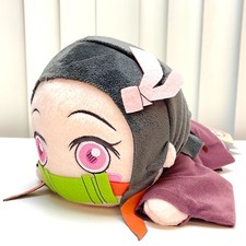 Sega Demon Slayer Anime Nesoberi Lying Down Plush Toy Doll SG95561 Nezuko Normal picture