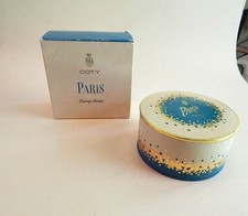 Vintage Coty, Paris Dusting Powder w Box, Never Used, 5.25 Oz picture
