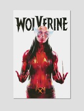 X23 Wolverine Giclee Print  DMX Homage Wall Art - 11 x 17 Marvel Hip-Hop Poster picture