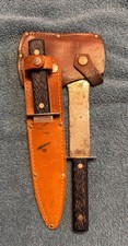 Vintage Imperial Knife and Hatchet Combo Made in Providence R.I. USA picture