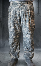 ​USGI ECWCS Gen III Level 5 Soft Shell Pants ACU Trousers XX-Large Long XXL  NEW picture