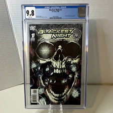 CGC 9.8 Blackest Night #1 DC Comics 2009 First Issue Cert 4676973004 picture