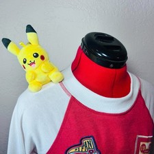 Custom Pikachu Pokemon Go Magnetic Shoulder Pal Plush Toy Costume Dress Up picture