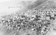 Aerial View Jerome Arizona AZ - Reprint picture