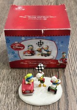 Disney Dept 56 Huey, Dewey And Louie Race Mickey’s Merry Christmas Village picture