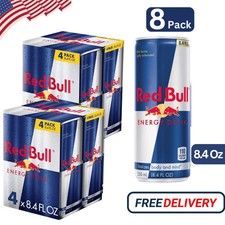 Red Bull Energy Drink, 114mg Caffeine, 8 fl oz Oz (8 Pack) picture