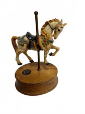Vintage 1985 Albert E Price Carousel Collection Limited Edition Music Box Horse picture