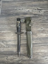 1966-69 USM4 CONETTA BAYONET W/SCABBARD Great.. picture