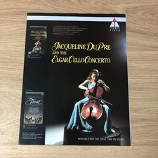 GRAM45 MAGAZINE ADVERT 11X8 DU PRE'S ELGAR CELLO CONCERTO picture