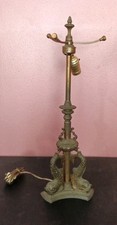 Antique Vintage Pairpoint Lamp #3076 Pairpoint Dolphin Lamp - Needs Repair picture