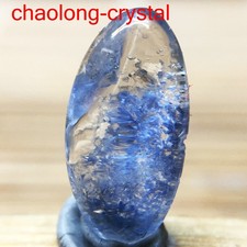 1.4Ct Very Rare NATURAL Beautiful Blue Dumortierite Quartz Crystal Pendant C1157 picture