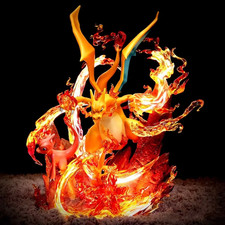 Charizard Evolution Group Anime Resin Statue Collectible 30CM Figure Display picture