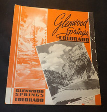 1930's-40's Vintage Glenwood Springs Colorado Travel Booklet Memorabilia picture