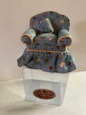 Vintage 1998 Collectible Cushions by Dritz Keepsake Pin Cushion Chairs Set of 8 picture