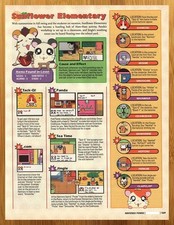 2002 Hamtaro Ham Hams Unite Gameboy Color GBC Print Ad/Poster Video Game Art 00s picture