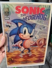 Sonic The Hedgehog #1 1st Comic App 1991 SEGA Genesis Promotion And Sonic 25  picture