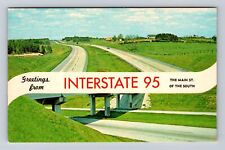 Philadelphia PA-Pennsylvania, General Banner Greeting I-95 Vintage Postcard picture
