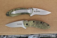 Kershaw Camo Scallion, 1620C Factory 2nd, Brand New Blem, Plain Edge picture