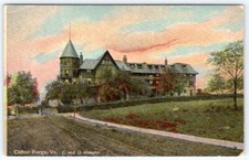 1910's C and O HOSPITAL CLIFTON FORGE VIRGINIA VA ANTIQUE POSTCARD picture