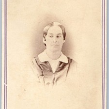 ID'd c1860s New York CDV Photo Almica Taylor Woman Portrait R.A. Lewis Studio NY picture