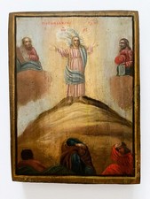 Tsarist Russia. Antique Russian icon ‘The Transfiguration of the Lord’, 19th picture