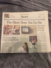 The Philadelphia Inquirer September 12th 2001 