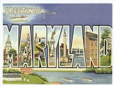 *Maryland Postcard-...