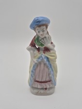 Vintage French Colonial Woman Porcelain 3.5