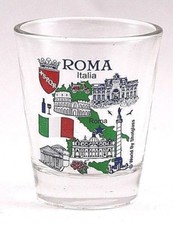 ROME ITALY GREAT ITALIAN CITIES COLLECTION SHOT GLASS SHOTGLASS picture