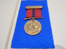 Vintage 1940's ~ 50's ~ U.S. Marine Corps ~ GOOD CONDUCT MEDAL ~ solid bronze picture