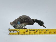 Antique Austrian cold-painted bronze Mallard Duck figurine picture